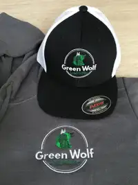 Custom embroidered logos and crests