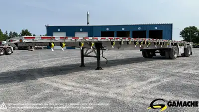 Trailer / Remorque - # STOCK: R-35771 2006 REITNOUER 48' ALUMINIUM FLAT BED , Brakes / Freins: AIR L...