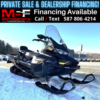 Welcome to Motorsports Financing - Kelowna! 2026 Skidoo Skandic Engine: 1000