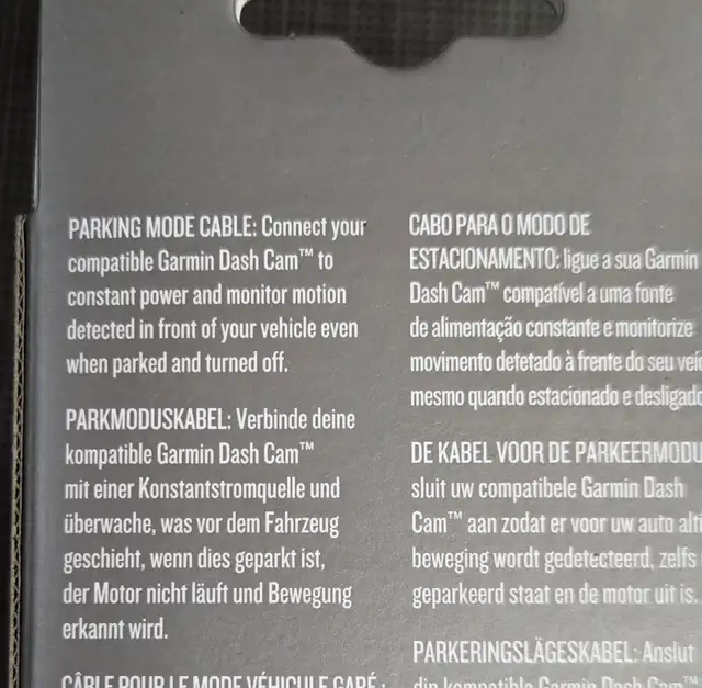 New Garmin Parking Mode Cable - 2 Available in Other Parts & Accessories in Yarmouth - Image 3
