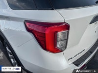 2020 Ford Explorer Platinum White GROUP 600A 21 INCH PREMIUM WHEELS TWINPANEL MOONROOF SECOND ROW HE... (image 7)