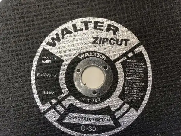 Meule à béton 9" (Zipcut) Walter in Other in Drummondville - Image 3