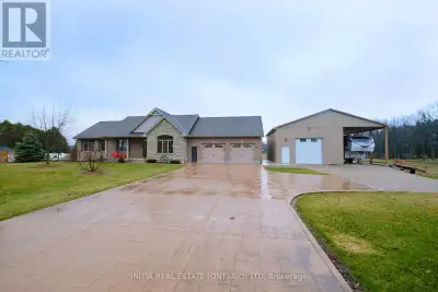 Come see this wonderfully large, 3+1 bedroom home on a beautiful rural lot. When you walk in you wil...