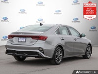 New Price! Odometer is 7896 kilometers below market average! Gray 2024 Kia Forte EX Apple CarPlay |... (image 4)