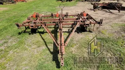 14 Ft Deep Tillage Cultivator 14 Ft width 3 4-bar harrows 12 inch shank spacing 16 inch sweeps 670-1...