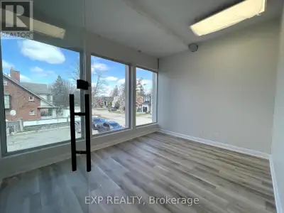 Prime second-floor office space now available for lease at 230 Lakeshore Road East, fully renovated...