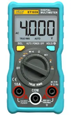 YESA DIGITAL MULTIMETER - Check voltage/current status, View more