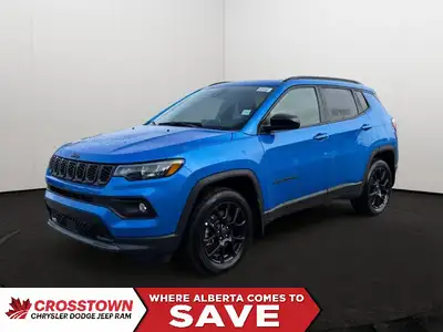 This 2025 JEEP COMPASS LATITUDE LUX 4X4 has the following options Leatherette Seats, Full Sunroof, P...
