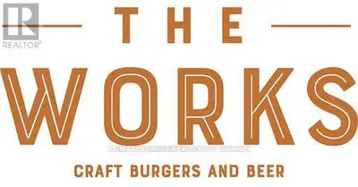 Bank on It!!! Ottawa's Original Burger Destination! Well Established The WORKS Franchise location on...