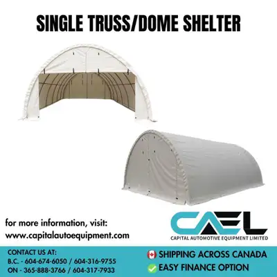 Wholesale Storage Solutions: Single / Double Truss Frame/ Container Shelters with PVC Fabric Unbeata...