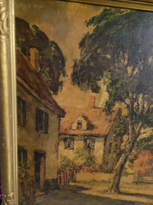 Vintage Painting on Board in Arts & Collectibles in St. Catharines - Image 4