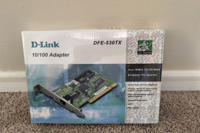 Brand New - D-Link Adapter - Never Opened in System Components in Muskoka