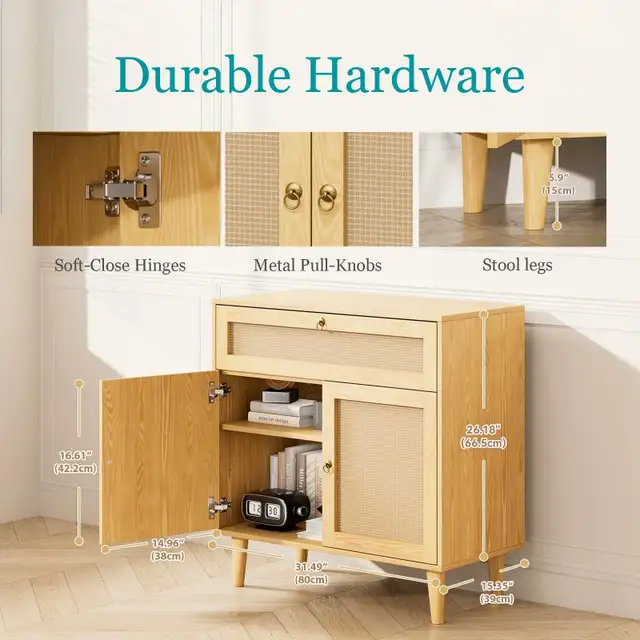 *BNIB!* Buffet Cabinet with Storage Cabinet... LOT# 55 in Other in Oshawa / Durham Region - Image 3
