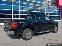 Clean CarFax, Ontario Vehicle, Agate Black Metallic 2025 Ford F-150 XLT SuperCrew 4X4, 10-Speed Auto... (image 5)