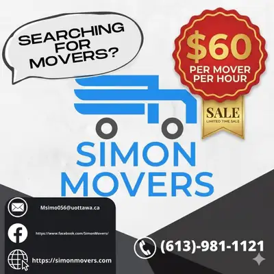 SIMON MOVERS. PROFESSIONAL MOVERS, COLLEGIATE LEVEL ATHLETES, View more