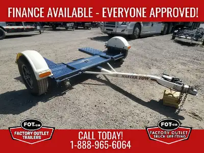 Welcome to Factory Outlet Trailers! Pre-Owned 2024 80in Tow Dolly from Master Tow - Included Rock Ta...