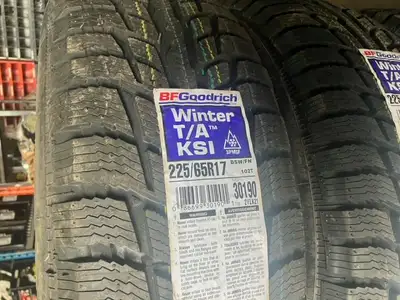 BFGOODRICH WINTER TA KSI TIRES ON SALE NOW $179.99EA **quantities and pricing subject to change with...