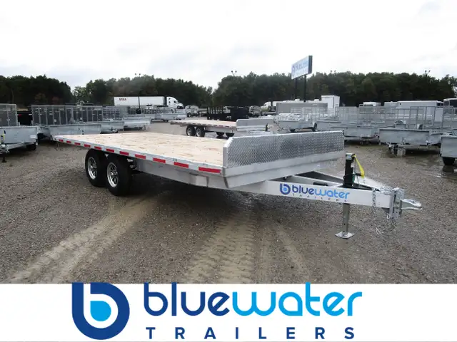 2026 Canadian Mennonite Built Tandem Axle Aluminum Deck Over Tra in Cargo & Utility Trailers in London - Image 2