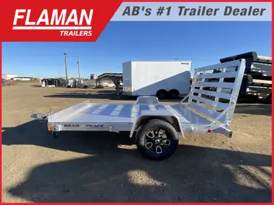 2026 Bear Track 10' Aluminum Utility Trailer All Aluminum Frame Bed Size: 76in.x120in. Overall Size:...