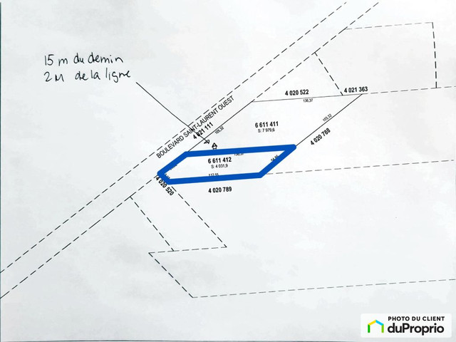 230 000$ - Terrain commercial à vendre à Louiseville dans Terrains à vendre  à Laval/Rive Nord - Image 2