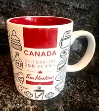 Tim Hortons Coffee Mug Canada Celebrating 150 Years Ltd Edition