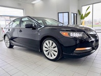 Recent Arrival! 2017 Acura RLX Sport Hybrid Elite SH-AWD Crystal Black Pearl 4D Sedan V6 AWD 7-Speed... (image 2)