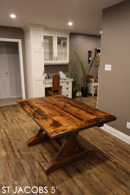 Ontario Barnwood Tables / www.table.ca in Dining Tables & Sets in Cambridge - Image 3