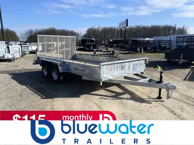Advantage General Galvanized Landscaper Trailer Series is $5,450.00 or $108.99/month! Ord: BWT260352...