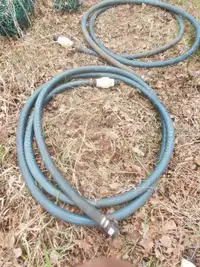2 in corrugated water suction hose w/ floats USED