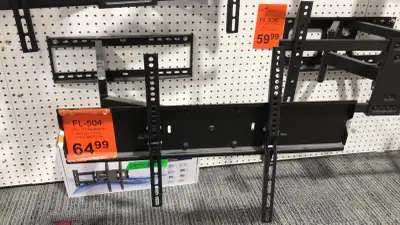 PROTECH FL-504 Full-Motion TV Wall Mount for 40″-65″ TVs, View more