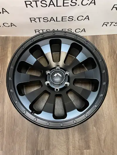 Set of Four NEW Fuel Tactic Rims -- rim size: 20x9 -- DUAL bolt pattern: 6x135 -- Centre bore: 87.1...