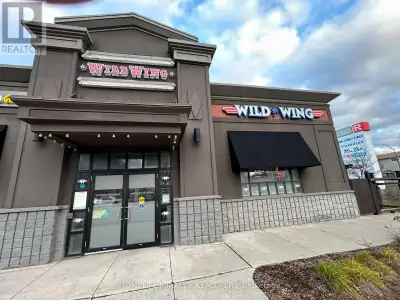 Excellent Opportunity to Own a Well-Established Wild Wing franchise located in one of Oshawa's busie...