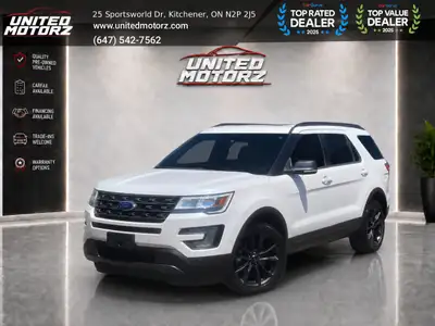 2017 Ford Explorer XLT AUTO 4WD 3.5L 6cyl SAFETY CERTIFIED 16 SERVICE RECORDS~~ The 2017 Ford Explor...