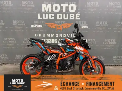 2024 KTM Duke 390 ABS KTM Duke 390 ABS 2024 SEULEMENT 2 410 KM FREINS ABS KIT DE GRAPHIQUE FENDER EL...