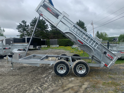 sell cargo trailer enclosed trailer remorque trailer fermé no- galvanize + also some utility galvani...