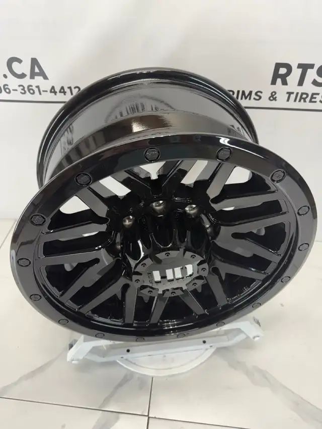 17 inch Fast HD rims 8x165 Dodge Ram / Chevy Gmc 2500 3500 in Tires & Rims in Saskatoon - Image 3