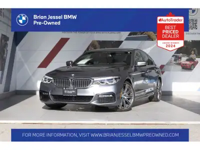 2018 BMW 5 Series 540i xDrive 3.0L I6 Turbocharged DOHC 24V LEV3-ULEV70 335hp AWD 8-Speed Automatic...
