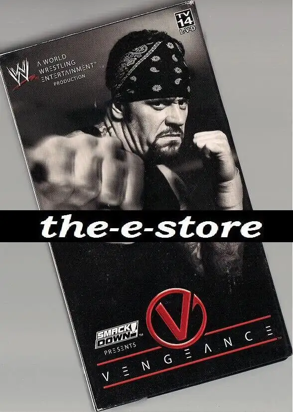 Wrestling VHS/DVD 2003 - VENGEANCE. WWE/WWF/WCW/NWA/TNA/UFC.