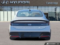 The 2024 Hyundai Sonata Preferred-Trend AWD, finished in pristine Serenity White with a sophisticate... (image 3)