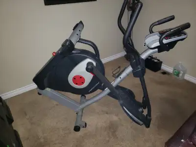 ProForm Smart Strider Elliptical Trainer Space Saver Tech $155, View more