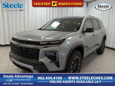 With rugged touches and premium comfort, our 2026 Chevrolet Traverse Z71 AWD in Sterling Gray Metall...