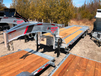 K-Trail 30’ Gooseneck Flatbed - 2 x 10000 Lb Axles