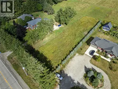 Build your dream home on the peaceful outskirts of Ayr with this rare 1-acre residential lot on desi...