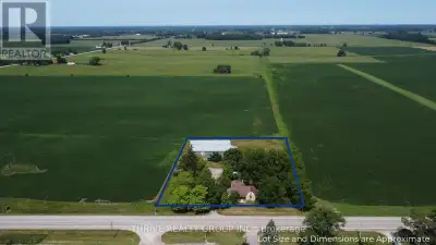 6692 Longwoods Dr... A 2 acre treed parcel of rural property just outside the community of Melbourne...