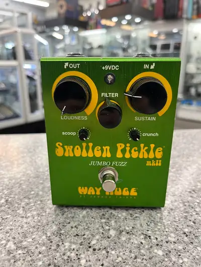 Way Huge Swollen Pickle Jumbo Fuzz MKIIS Guitar Pedal, View more