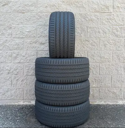 Continental EcoContact 6Q MO Rated Summer Staggered 20 Tires. 2x 255 45 20 & 2x 285 40 20 (98%). Fit...