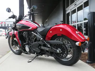 2025 Indian Motorcycle Scout Classic Limited +Tech Sunset Red Me, View more