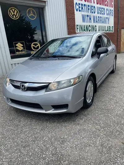 VERY CLEAN LOW KM 4DR CIVIC DXG SEDAN ALLOYS POWER WINDOWS AND LOCKS COLD AC FULLY CERTIFIED INCLUDE...