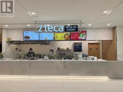 Turnkey Z-TECA Mexican Food franchise opportunity located in the Southcore Financial Centre food cou...