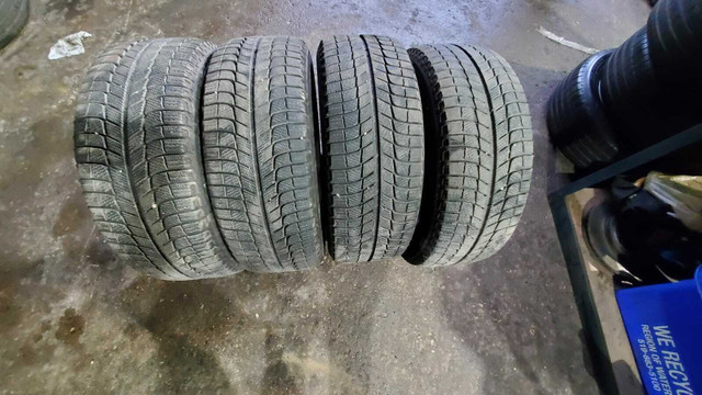 225 55 16 - TIRES - WINTER - SET OF 4 - MICHELIN LIKE NEW in Tires & Rims in Kitchener / Waterloo - Image 2